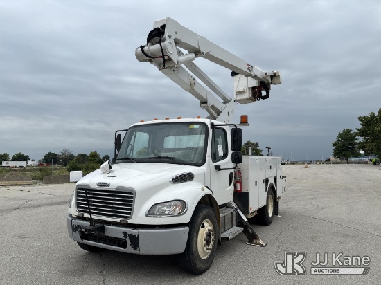 (Kansas City, MO) ETI ETOMH45IH, Articulating & Telescopic Material Handling Bucket Truck mounted be