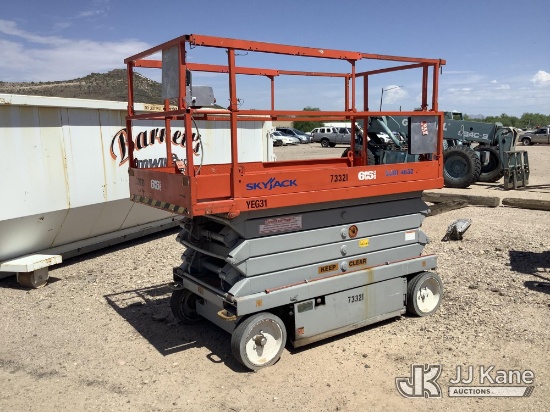 (Tucson, AZ) 2018 SkyLift SJ4632 Self-Propelled Scissor Lift Condition Unknown