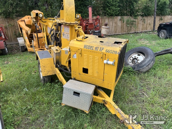 (Spring, TX) 2010 Bandit M 90XP Portable Chipper (Not Running, Condition Unknown,Exterior Defects-Se