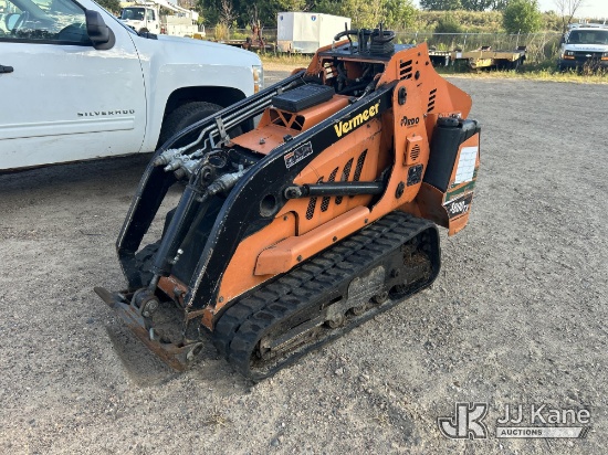 (Shakopee, MN) 2016 Vermeer S800TX Walk-Behind Crawler Skid Steer Loader Not Running, Condition Unkn