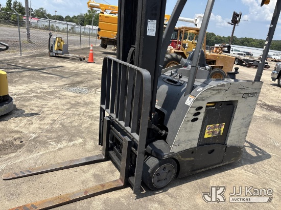 (Conway, AR) 2009 Crown RC5540-40 Stand-Up Forklift Not Running, Condition Unknown