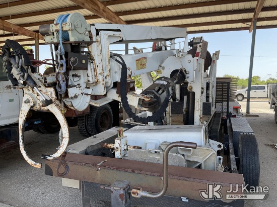 (Bryan, TX) 2014 SDP EZ Hauler 55M Backyard Digger Derrick, Selling With Trailer, Item ID 1637217(Eq