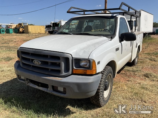 (Oklahoma City, OK) 1999 Ford F250 Service Truck Runs & Moves.