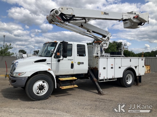 (South Beloit, IL) Altec TA50, Articulating & Telescopic Material Handling Bucket Truck mounted behi