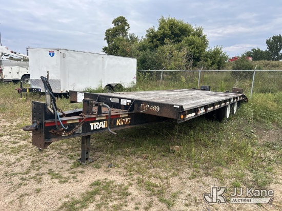 (Shakopee, MN) 2008 Trail King TK40LP T/A Tagalong Equipment Trailer