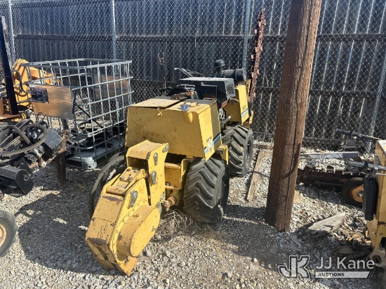 (Carrollton, TX) 2005 Vermeer LM42 Rubber Tired Trencher Runs & Does Not Move)(Engine Performance Co