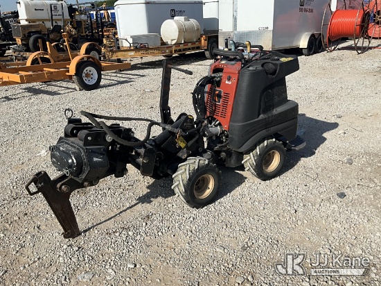 (Carrollton, TX) 2019 Ditch Witch Zahn R300A Rubber Tired Vibratory Cable Plow Runs & Operates) (Hyd