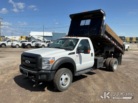 (Superior, WI) 2012 Ford F-550 Dump Truck Runs, Moves & Operates