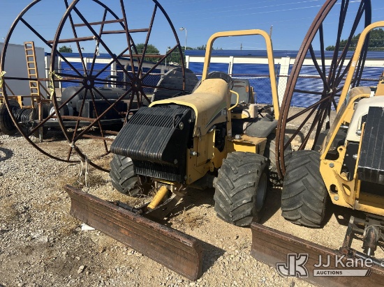 (Carrollton, TX) 2010 Vermeer Corporation Unknown Articulating Rubber Tired Trencher Runs & Does Not