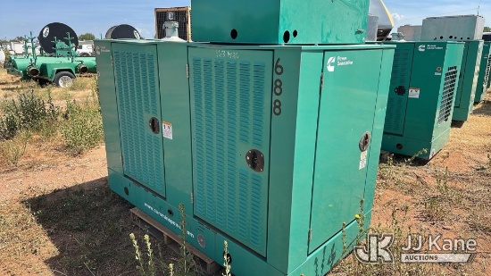 (Oklahoma City, OK) 2012 Onan 35GGPA Generator Condition Unknown) (Seller States: Parts Missing