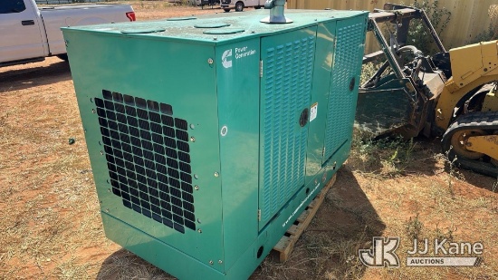(Oklahoma City, OK) 2012 Onan 35GGPA Generator Condition Unknown) (Seller States: Parts Missing