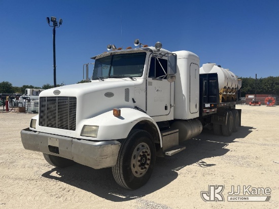 (Hutto, TX) 1998 Peterbilt 330 T/A Tank Truck (Runs & Moves) (Interior Defects, Exterior Defects