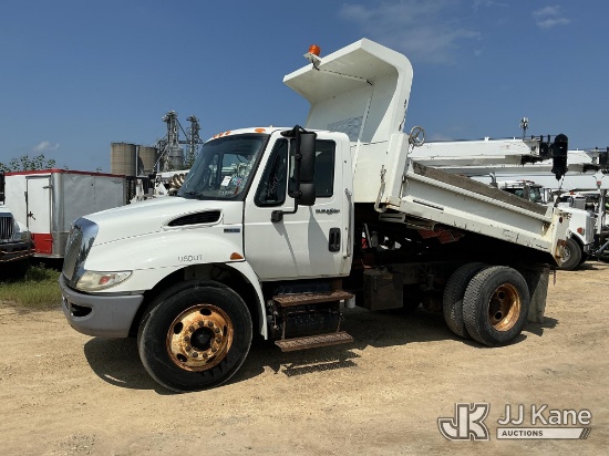(South Beloit, IL) 2014 INTERNATIONAL 4300 Dump Truck Runs, Moves & Dump Operates)(Dash Warning Indi