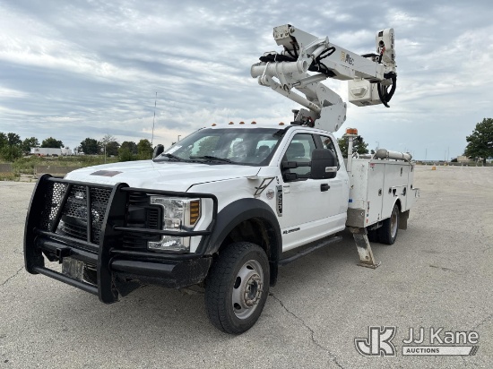 (Kansas City, MO) Altec AT41M, Articulating & Telescopic Material Handling Bucket Truck mounted behi