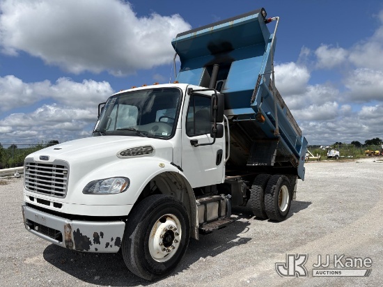 (Hawk Point, MO) 2015 Freightliner M2 106 Medium Duty Dump Truck Runs, Moves & Dump Operates) (Corro