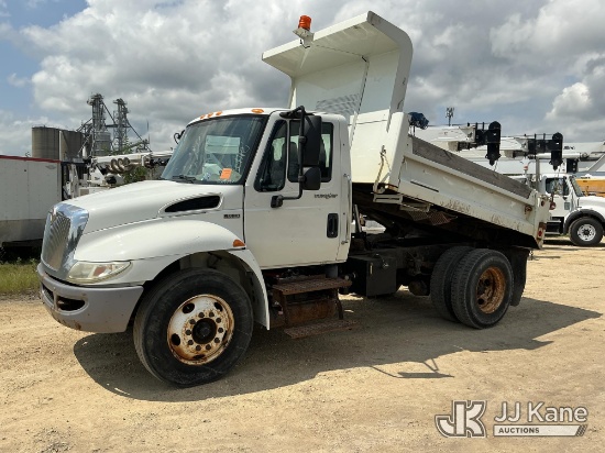 (South Beloit, IL) 2014 International DuraStar 4300 Dump Truck Runs, Moves & Dump Operates)(Dash Ind
