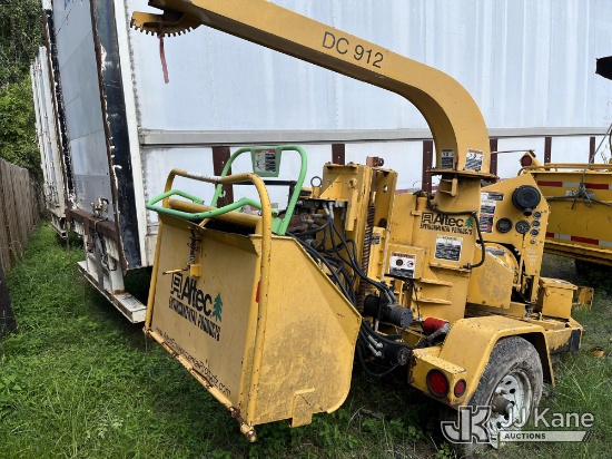 (Spring, TX) 2008 ALTEC DC912 Portable Chipper Not Running,Condition Unknown, Exterior Defects-See P
