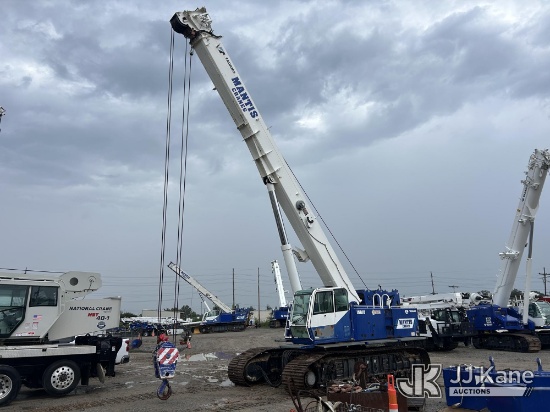 (Monroe, LA) Mantis 18-100, Hydraulic Crane mounted on 2015 Mantis 15010 All-Terrain Track Machine R