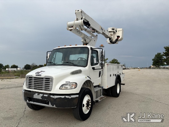 (Kansas City, MO) Altec TA40, Articulating & Telescopic Bucket mounted behind cab on 2019 Freightlin