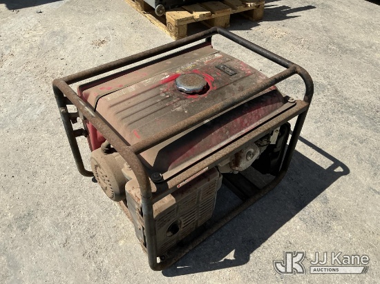 (Johnson City, TX) Honda EB5000 Portable Generator, Co-Operative Owned & Maintained Operates