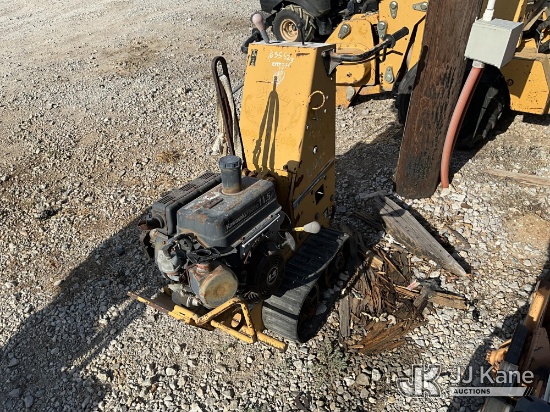 (Carrollton, TX) 2002 Vermeer LM11 Walk-Behind Rubber Tired Trencher Runs & Operates