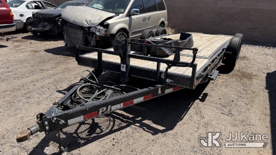 (Albuquerque, NM) 2010 PJ Trailers Unknown T/A Tilt Deck Tagalong Equipment Trailer Trailer axles be