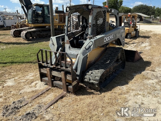 (Olmito, TX) 2012 John Deere 333D Tracked Skid Steer Loader, Cooperative Owned And Maintained Not Ru