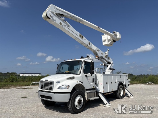 (Hawk Point, MO) Altec AA55, Material Handling Bucket Truck rear mounted on 2018 Freightliner M2106