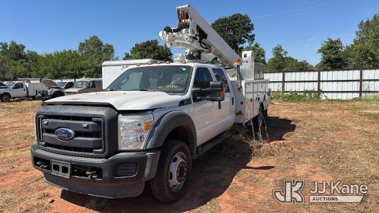 (Oklahoma City, OK) Altec AT40M, Articulating & Telescopic Material Handling Bucket Truck mounted be