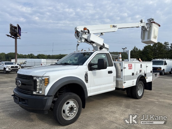 (Conway, AR) Altec AT200-A, Telescopic Non-Insulated Bucket Truck mounted behind cab on 2019 Ford F-