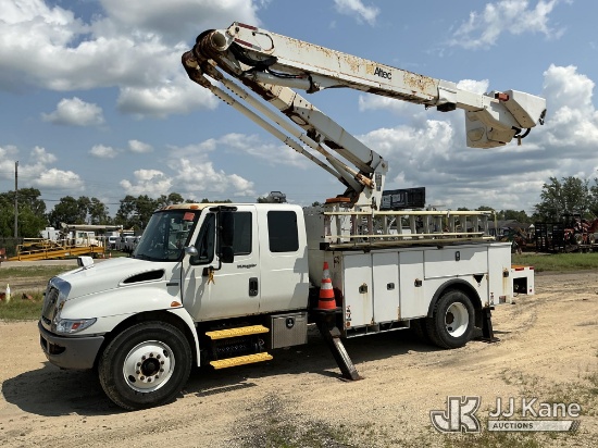 (South Beloit, IL) Altec TA50, Articulating & Telescopic Material Handling Bucket Truck mounted behi