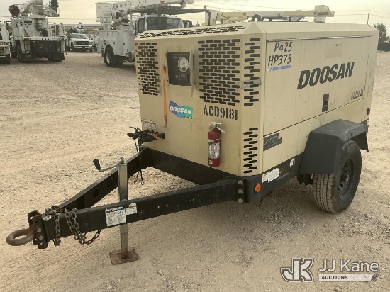 (Waxahachie, TX) Dossan P425HP375 Portable Air Compressor Non Titled) (Not Running, Condition Unknow