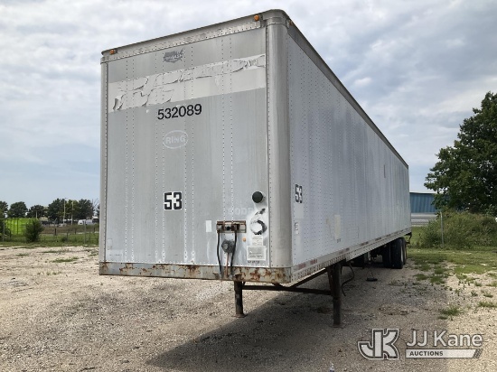 (Kansas City, MO) 1996 Wabash National Corporation Unknown T/A Van Body Trailer Generator Runs