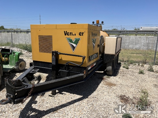 (Hutto, TX) 2022 Vermeer LP573XDT T/A Vacuum Trailer Not Running, Condition Unknown) (Seller States:
