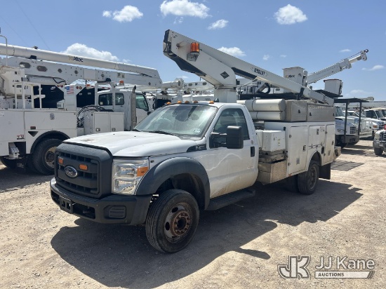 (Waxahachie, TX) Versalift _, Telescopic Non-Insulated Bucket Truck mounted behind cab on 2014 Ford
