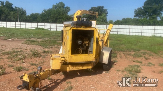 (Oklahoma City, OK) 2004 Wood Chuck Hyroller 1200 Chipper (12in Disc) Not Running, Condition Unknown