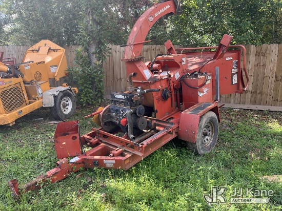 (Spring, TX) 2018 Morbark M12RX Chipper (12in Drum), trailer mtd Certificate of Origin (Not Running