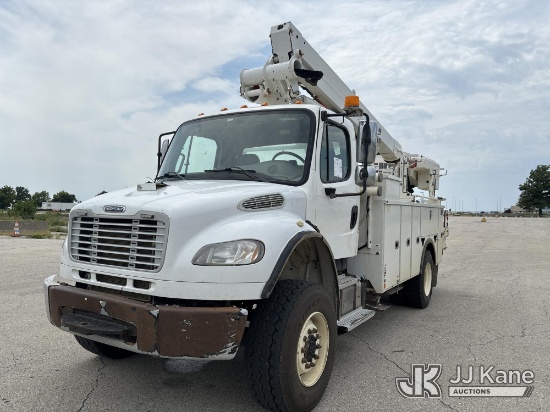 (Kansas City, MO) Altec TA41M, Articulating & Telescopic Material Handling Bucket Truck mounted behi