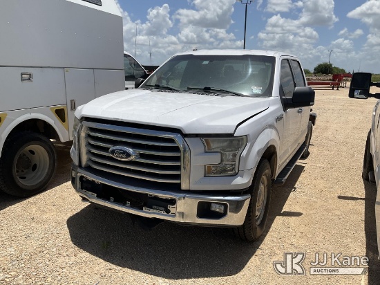 (Marion, TX) 2016 Ford F-150 Crew-Cab Chassis Runs & Moves) (Engine Performance Concerns, Oil/ Coola