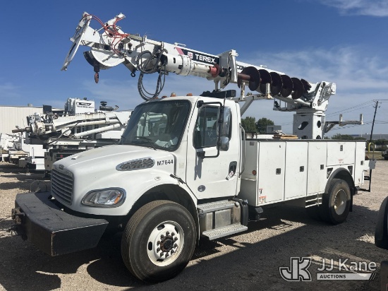 (Waxahachie, TX) Terex Commander C4047, Articulating Material Handling Bucket Truck rear mounted on