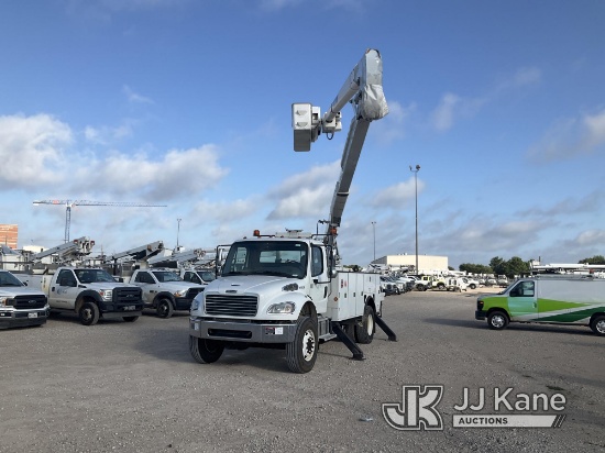 (Waxahachie, TX) HiRanger 5TC-55, Material Handling Bucket Truck rear mounted on 2018 Freightliner M