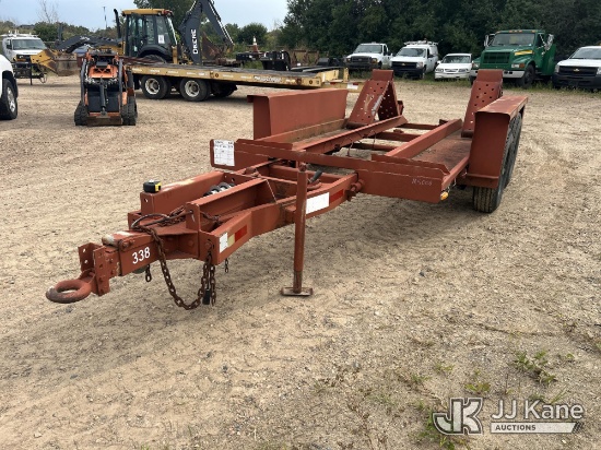 (Shakopee, MN) 1979 Ditch Witch T/A Tagalong Equipment Trailer