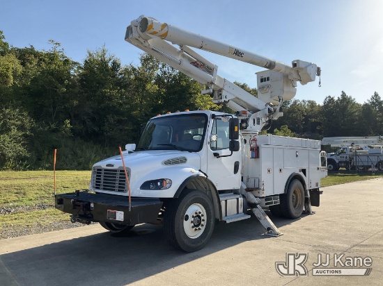 (Conway, AR) Altec L42M, Over-Center Material Handling Bucket Truck rear mounted on 2019 Freightline
