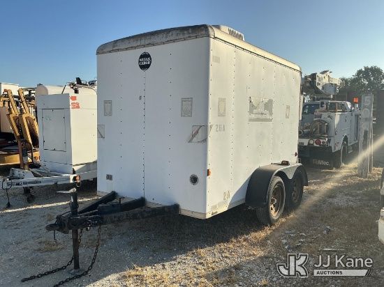 (Olmito, TX) 2000 Wells Cargo Enclosed Cargo Trailer, Cooperative Owned And Maintained