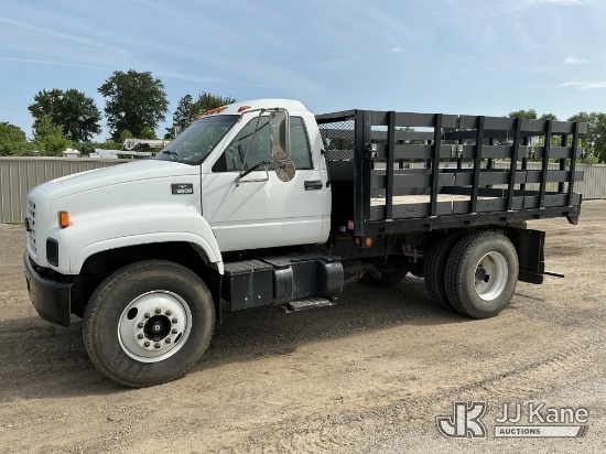 (South Beloit, IL) 2000 Chevrolet C6500 Stake Truck Runs & Moves