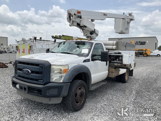 (Hammond, LA) Altec AT200A, Telescopic Non-Insulated Bucket Truck mounted behind cab on 2013 Ford F-