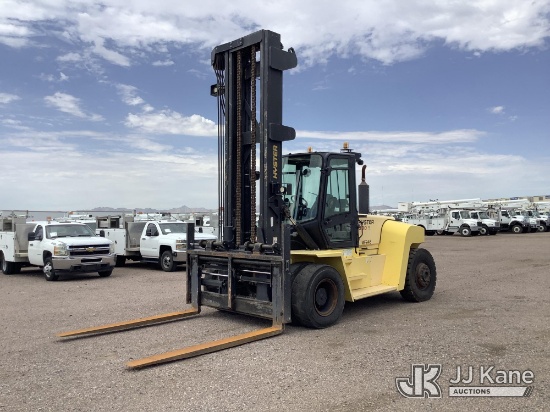 (Phoenix, AZ) 2014 Hyster H300HD2 Pneumatic Tired Forklift, MAST & FORKS HAVE BEEN REMOVED FOR TRANS