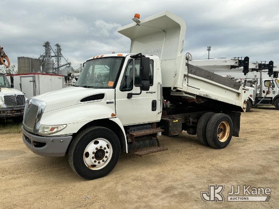 (South Beloit, IL) 2014 International DuraStar 4300 Dump Truck Runs, Moves & Dump Operates