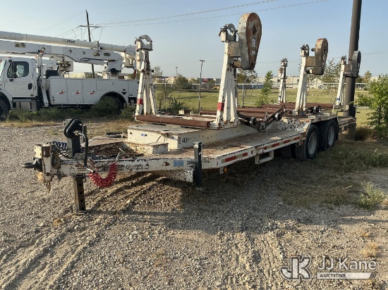 (Waxahachie, TX) 2009 Sherman & Reilly T396/60-30K Reel Trailer Exterior Defects-Right Side Tires Lo