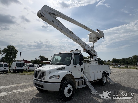 (Hawk Point, MO) Altec AA55, Material Handling Bucket Truck rear mounted on 2018 Freightliner M2106